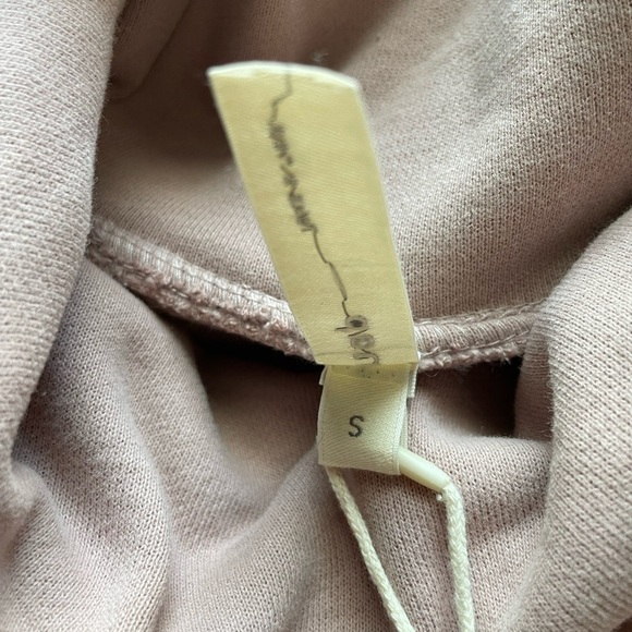 NWT Nap Loungewear Boxy Oversized Turtleneck Sweatshirt Blush Pink Small Cozy - Picture 10 of 14